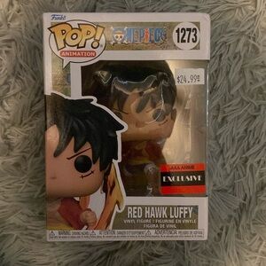 Luffy red Hawk one piece funko pop figure